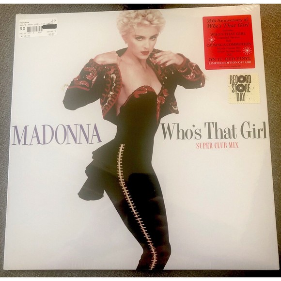 MADONNA Who’s That Girl Super Club Mix 2022 RSD Vinyl LP